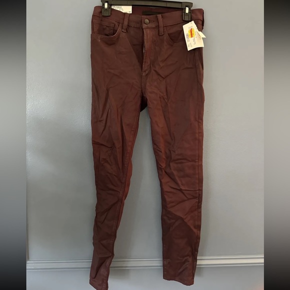 Joe's Jeans Women's Vineyard The Charlie Coated High Waist Ankle Skinny Jeans - Picture 6 of 14